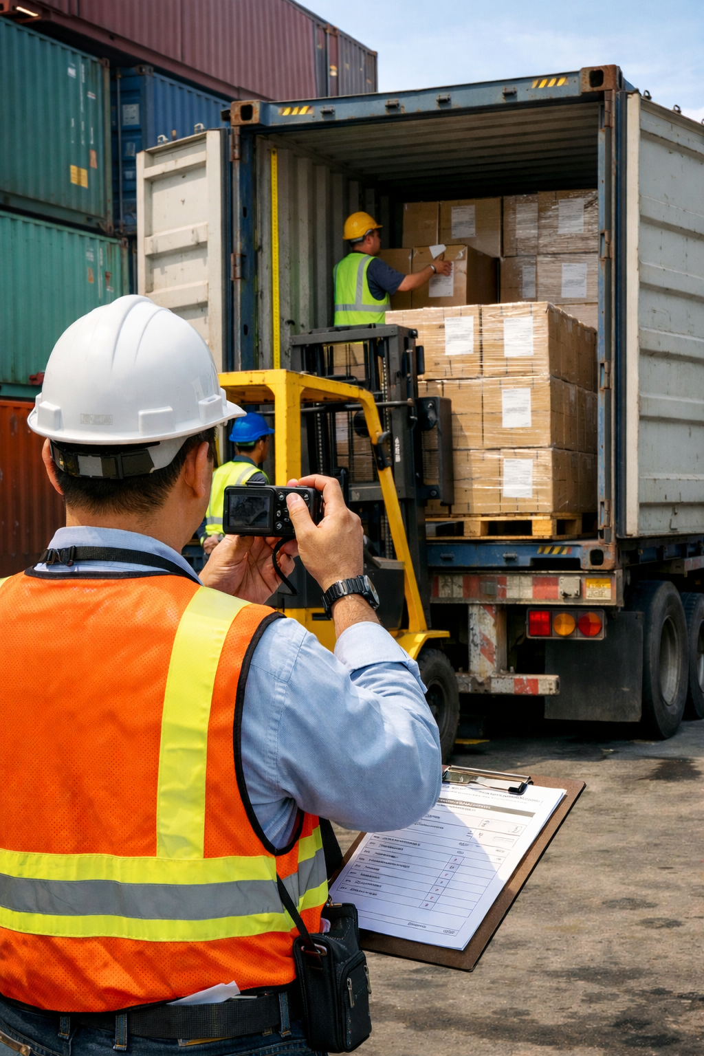 Container loading supervision CLS