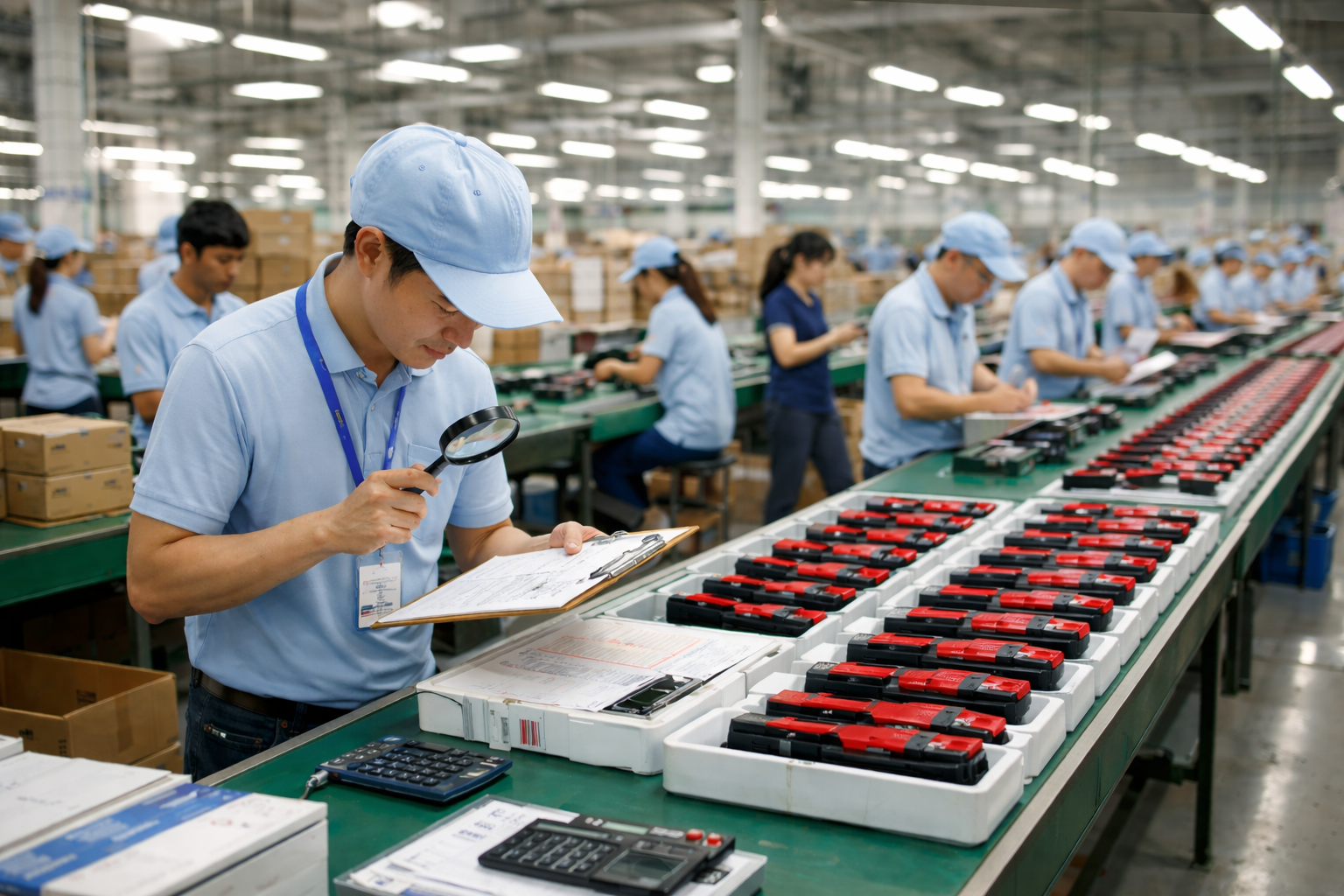 During production inspection DUPRO